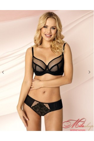 Трусики стринги из микросеточки и кружева KENZA Nana Fantasy